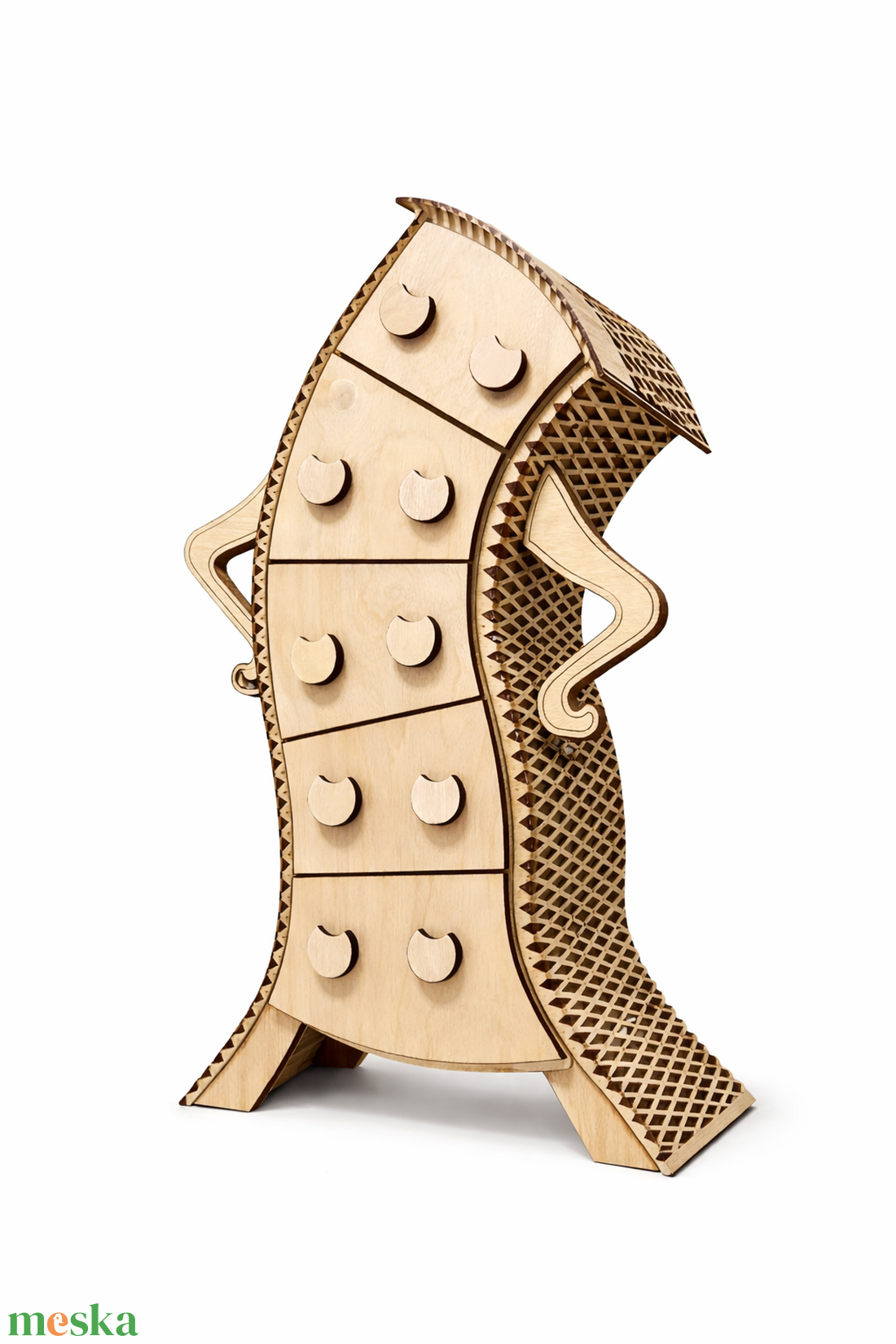 Ékszertartó szekrényke - ékszer - ékszertartó - ékszertartó állvány - Meska.hu