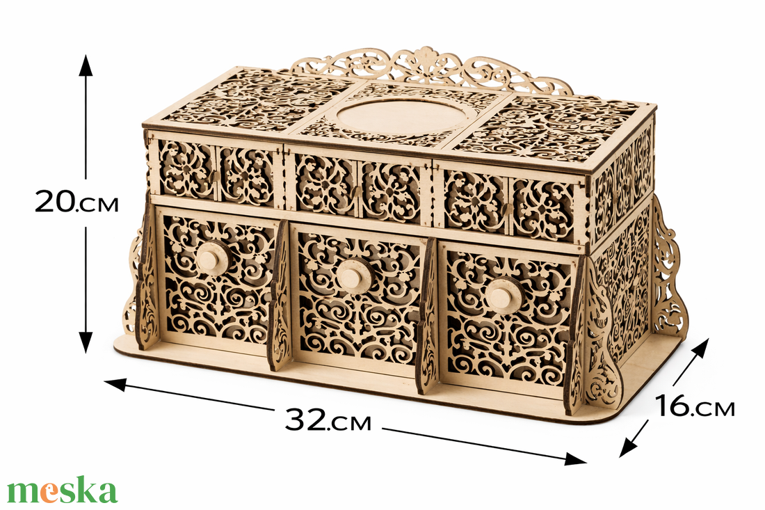 Ékszeres doboz - ékszer - ékszertartó - ékszerdoboz - Meska.hu