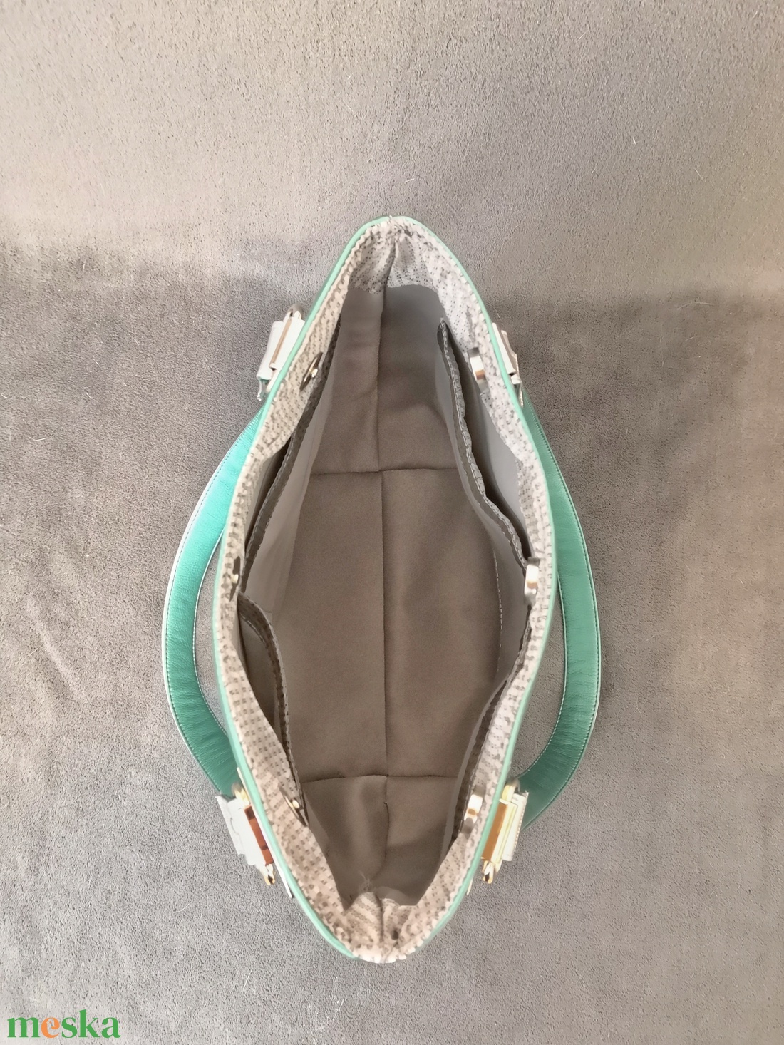 GreatArt Bags - Türkiz-rombusz válltáska - táska & tok - kézitáska & válltáska - válltáska - Meska.hu