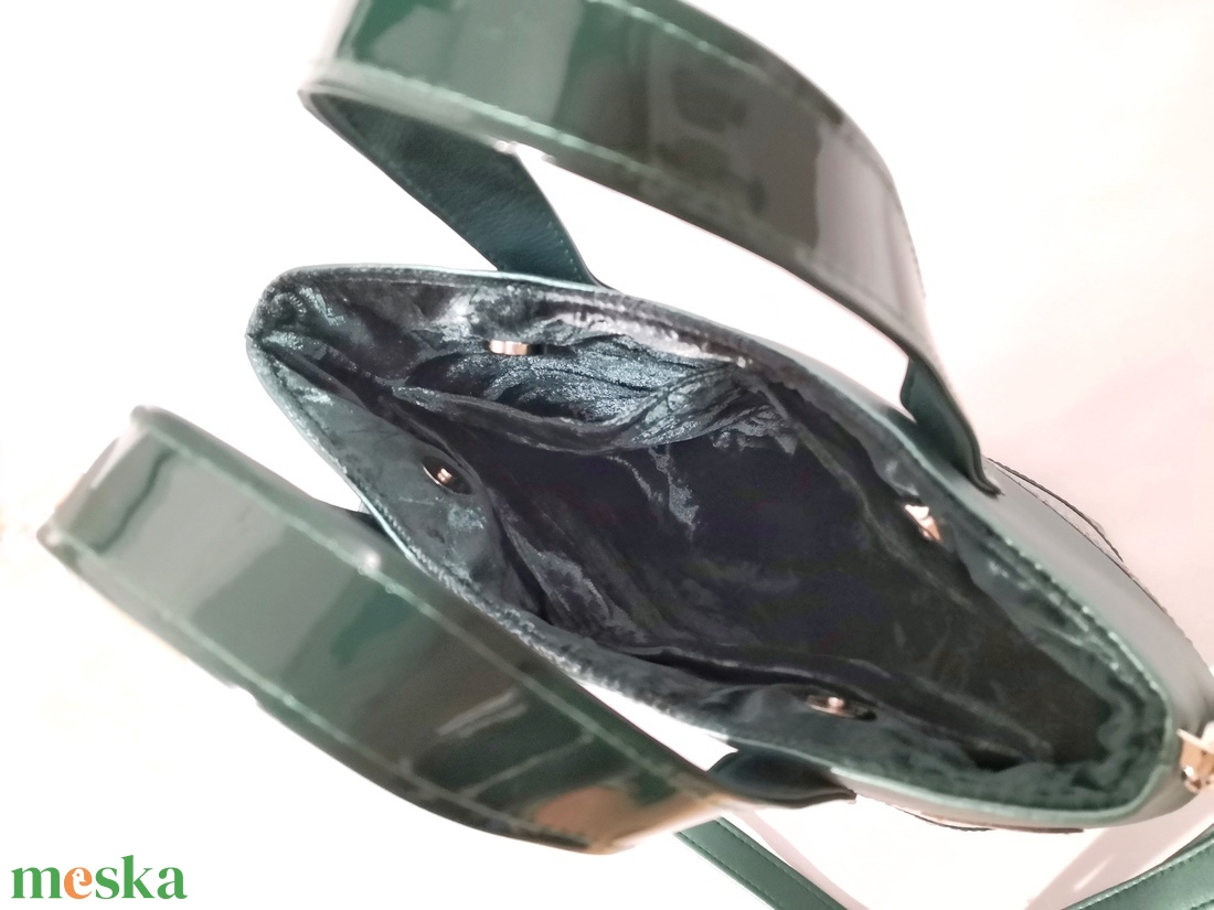 Női textilbőr designer pávatollas kézitáska és válltáska - táska & tok - kézitáska & válltáska - válltáska - Meska.hu