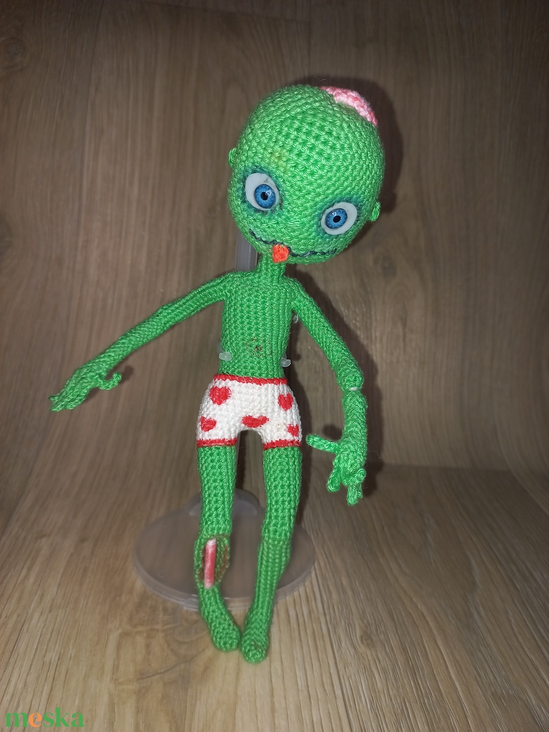 Zombie boy, horgolt figura, 27 cm - játék & sport - plüssállat & játékfigura - ember - Meska.hu