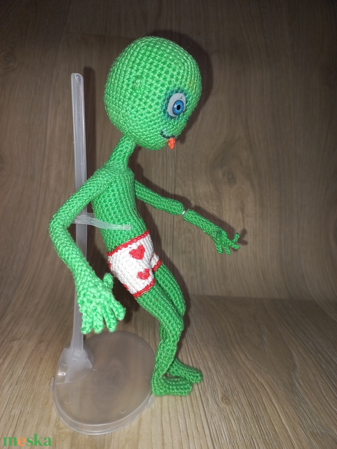 Zombie boy, horgolt figura, 27 cm - játék & sport - plüssállat & játékfigura - ember - Meska.hu