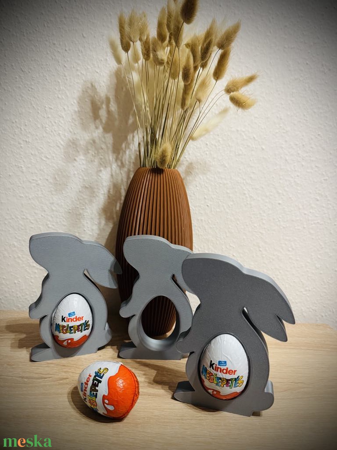 Kinder tojás tartó nyuszika - kellékek & szerszámok - dekorációs kellékek - figurák - Meska.hu Kinder tojás tartó nyuszika - kellékek & szerszámok - dekorációs kellékek - figurák - Meska.hu
