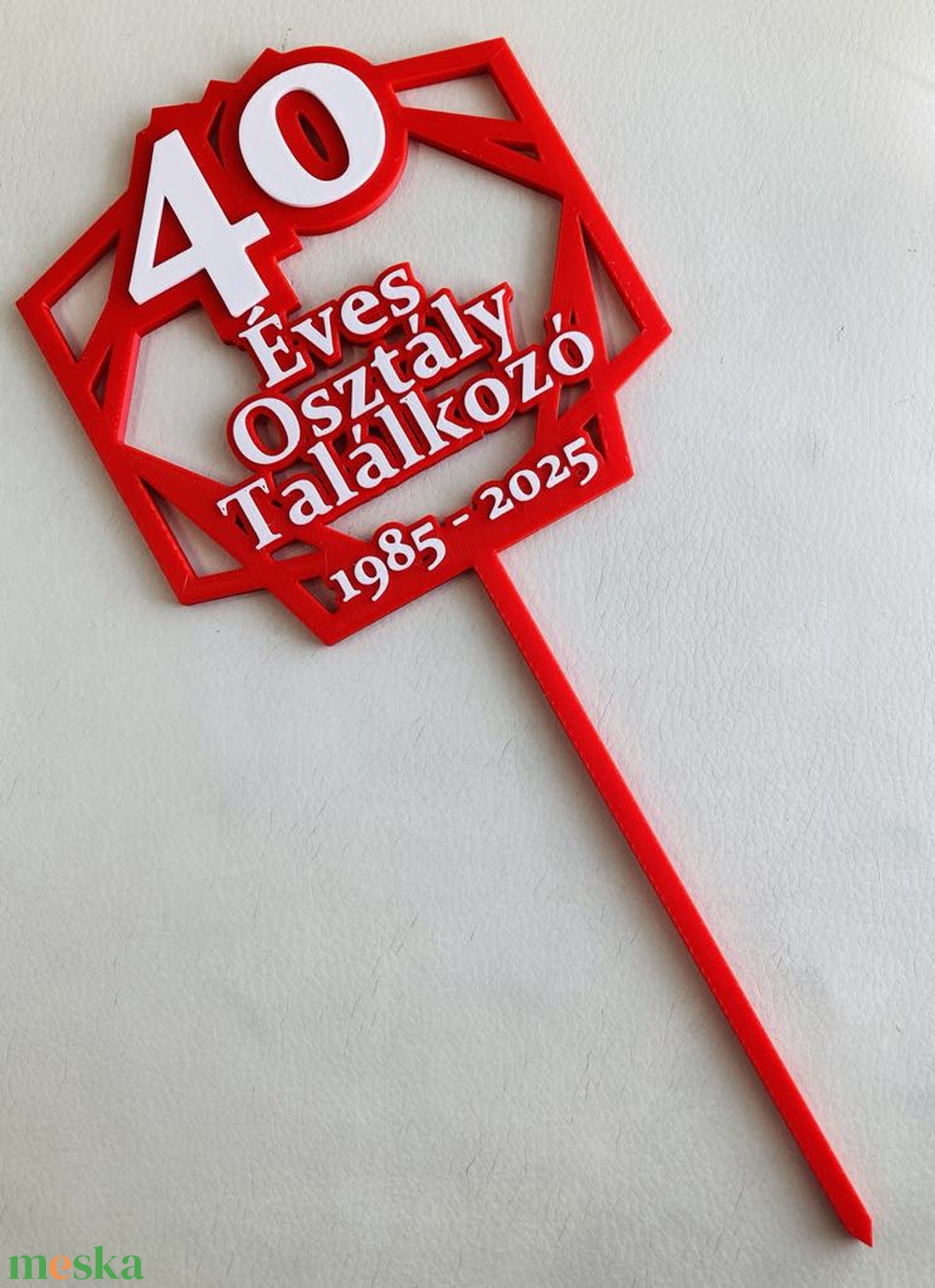 Torta vagy virág beszúró- osztálytalálkozó  -  - Meska.hu
