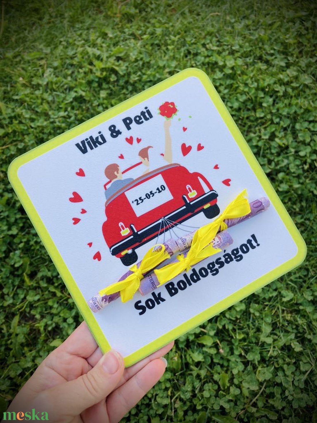 Esküvői pénzátadó emléktábla - esküvő - emlék & ajándék - nászajándék - esküvői pénzátadó képkeret - Meska.hu Esküvői pénzátadó emléktábla - esküvő - emlék & ajándék - nászajándék - esküvői pénzátadó képkeret - Meska.hu