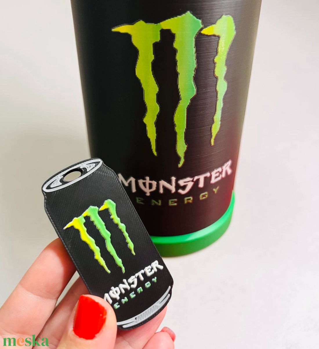 Monster energia ital szett - tartó, fedél, nyitó - otthon & életmód - konyhafelszerelés, tálalás - italos kellékek - kulacsok - Meska.hu