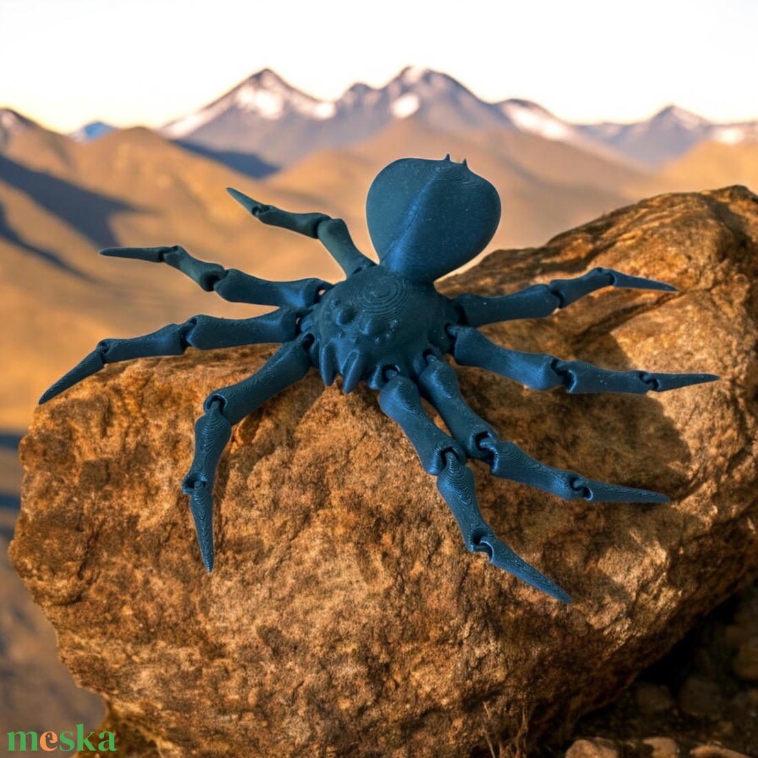 3D Nyomtatott Mozgatható Pók - otthon & életmód - dekoráció - halloween - halloweeni figurák - Meska.hu 3D Nyomtatott Mozgatható Pók - otthon & életmód - dekoráció - halloween - halloweeni figurák - Meska.hu