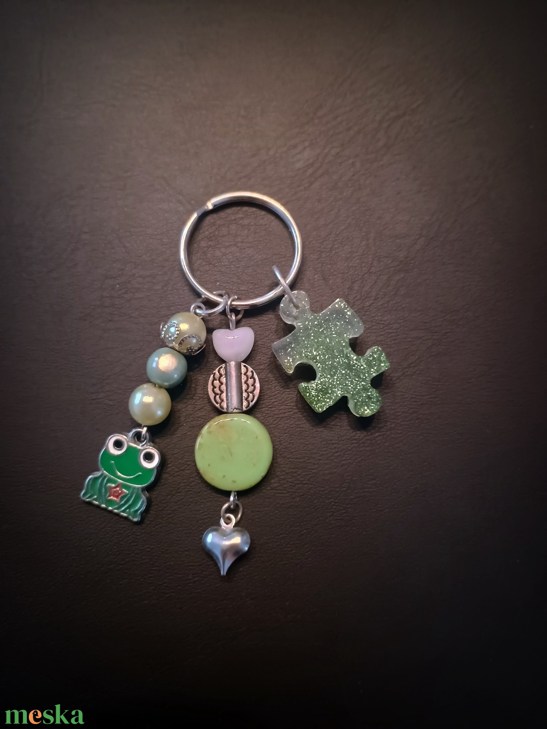 Békás kulcstartó - táska & tok - kulcstartó & táskadísz - kulcstartó - Meska.hu