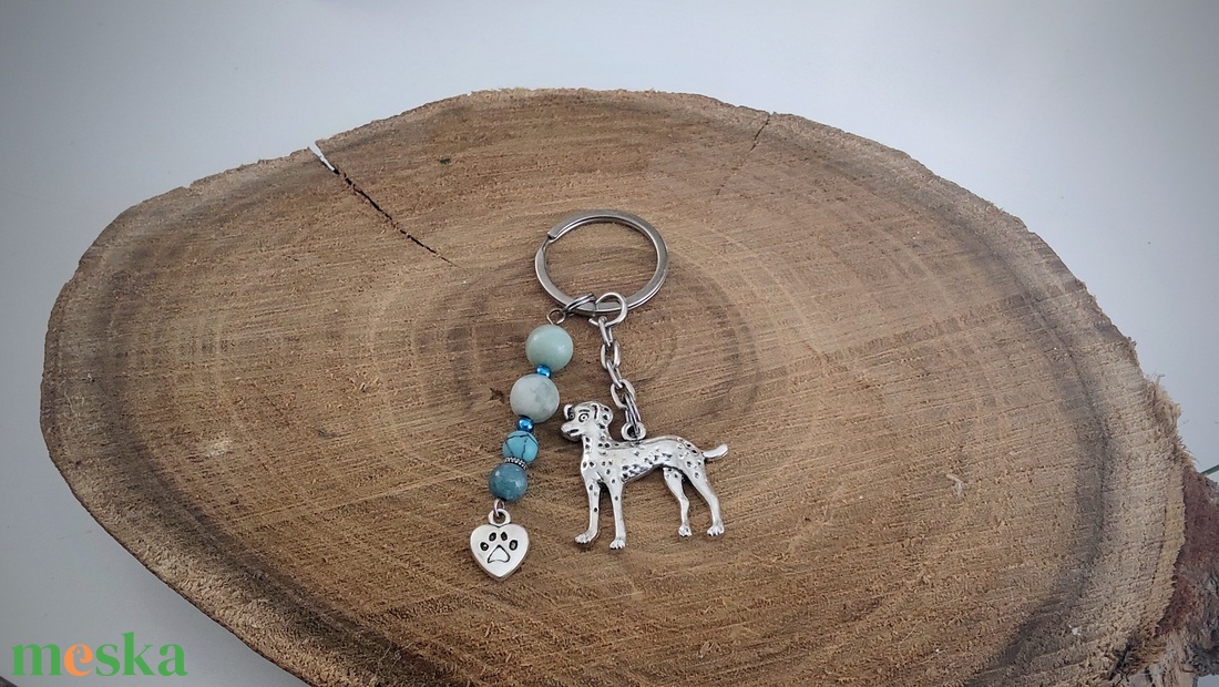 dalmata kulcstartó - táska & tok - kulcstartó & táskadísz - kulcstartó - Meska.hu