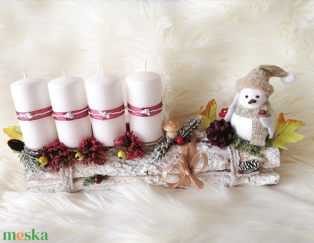 Különleges kedves kis adventi asztaldísz ! - karácsony - adventi díszek - adventi koszorú - Meska.hu Különleges kedves kis adventi asztaldísz ! - karácsony - adventi díszek - adventi koszorú - Meska.hu