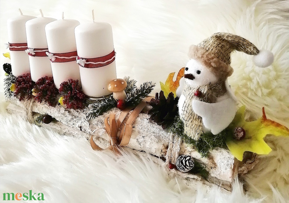 Különleges kedves kis adventi asztaldísz ! - karácsony - adventi díszek - adventi koszorú - Meska.hu Különleges kedves kis adventi asztaldísz ! - karácsony - adventi díszek - adventi koszorú - Meska.hu