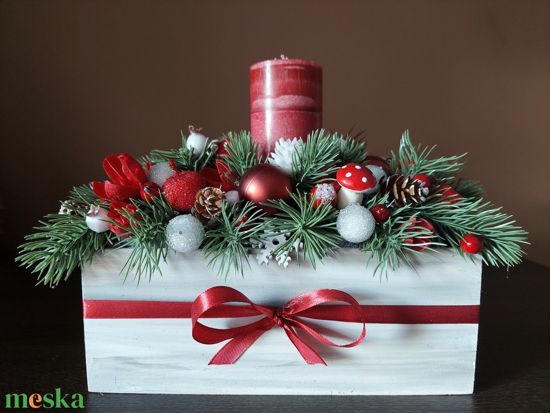 Különleges adventi/karácsonyi asztaldísz...a piros színvilág kedvelőinek ! - karácsony - karácsonyi lakásdekoráció - ünnepi asztaldekoráció - Meska.hu Különleges adventi/karácsonyi asztaldísz...a piros színvilág kedvelőinek ! - karácsony - karácsonyi lakásdekoráció - ünnepi asztaldekoráció - Meska.hu