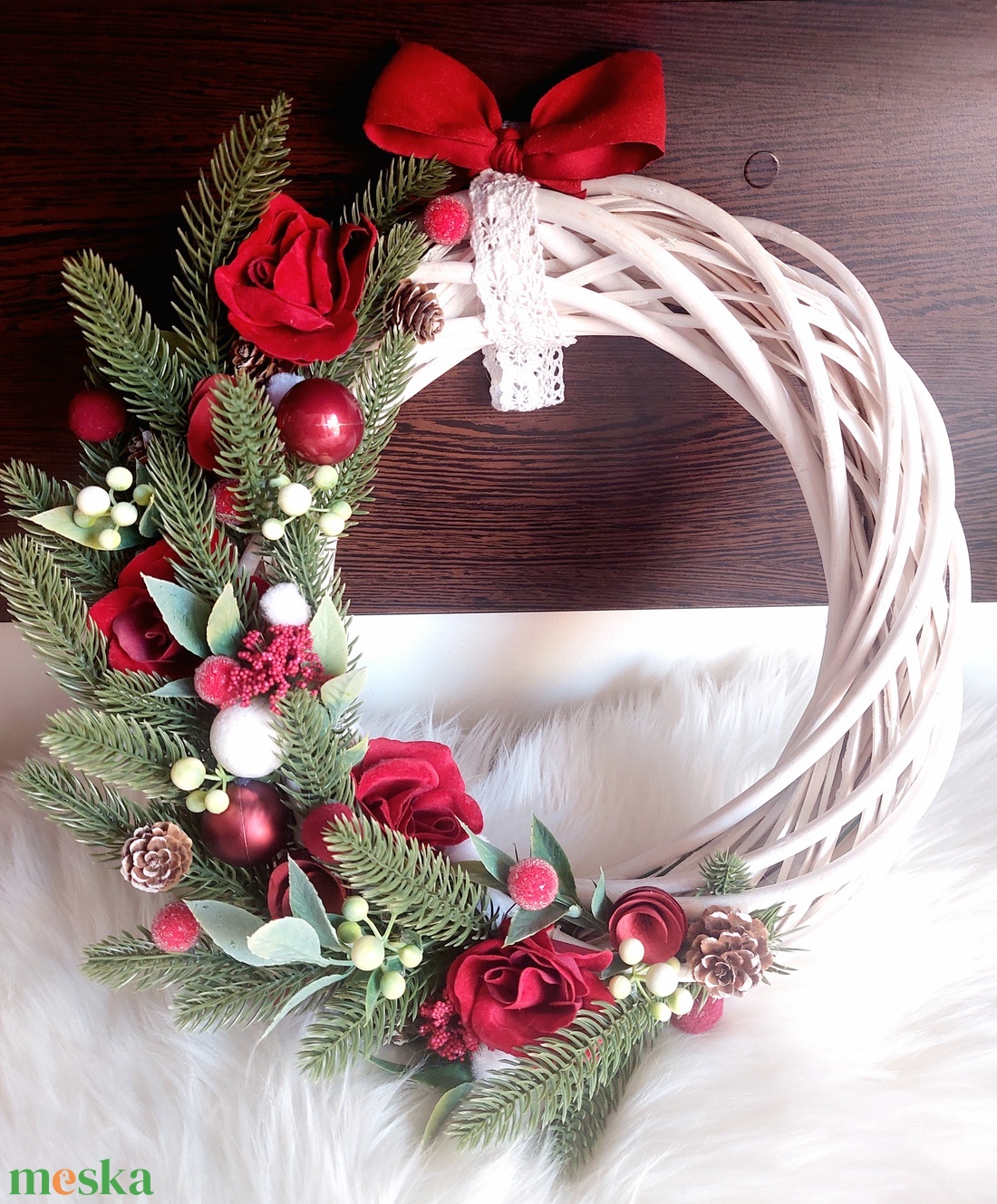 Klasszikus karácsony elegáns ünnepi ajtódísz/kopogtató ! - karácsony - adventi díszek - adventi ajtódísz - Meska.hu Klasszikus karácsony elegáns ünnepi ajtódísz/kopogtató ! - karácsony - adventi díszek - adventi ajtódísz - Meska.hu