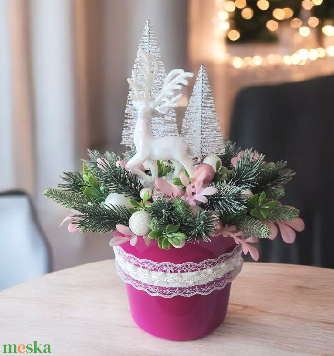 Mesevilág az Ünnepekre! - karácsony - adventi díszek - adventi gyertyadíszek és koszorúdíszek - Meska.hu