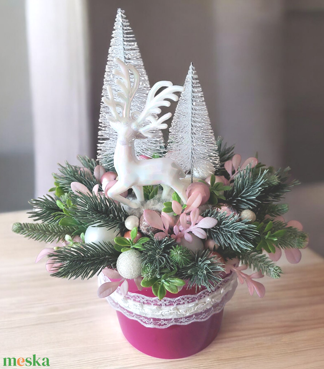 Mesevilág az Ünnepekre! - karácsony - adventi díszek - adventi gyertyadíszek és koszorúdíszek - Meska.hu