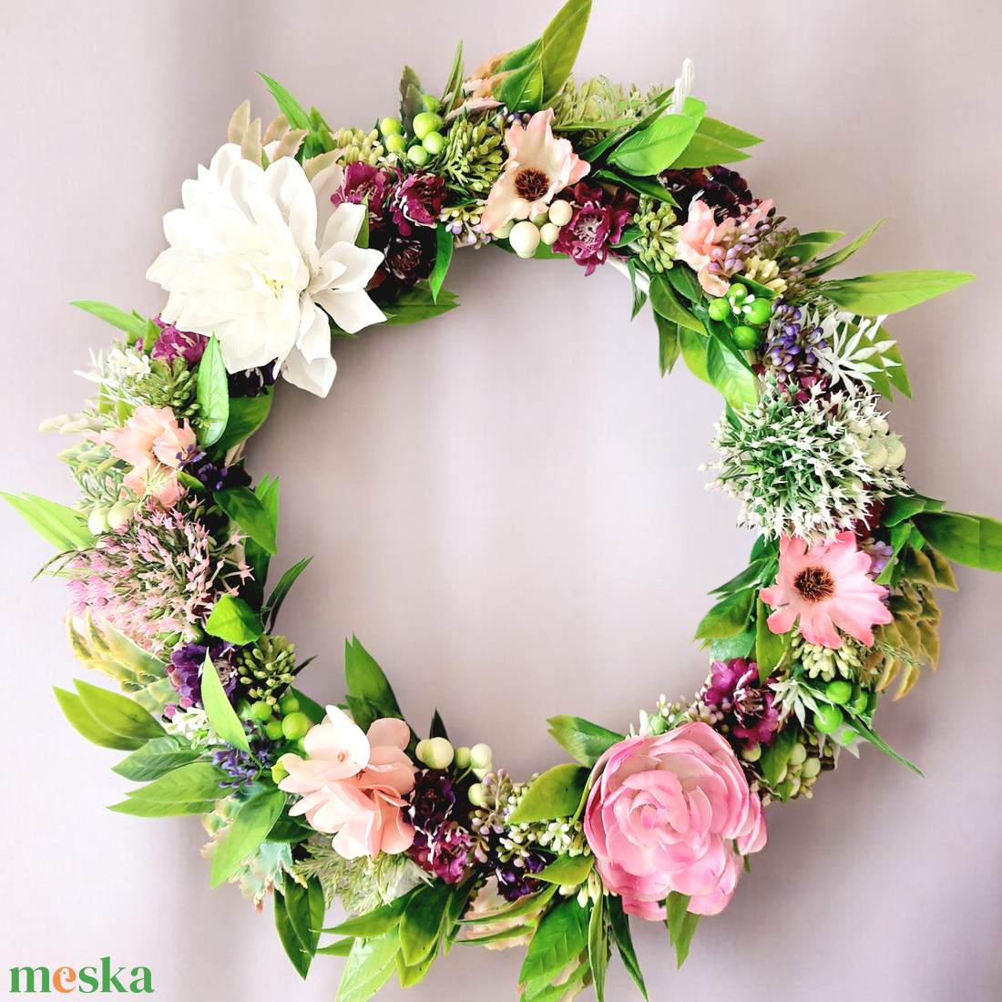 Romantikus elegancia  ajtódísz ! - otthon & életmód - dekoráció - ajtó- és ablak dekoráció - ajtódísz & kopogtató - Meska.hu