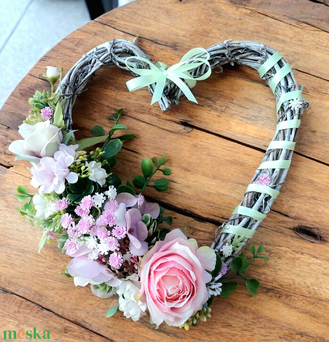 Tavaszi varázs az ajtódon ! - otthon & életmód - dekoráció - ajtó- és ablak dekoráció - ajtódísz & kopogtató - Meska.hu