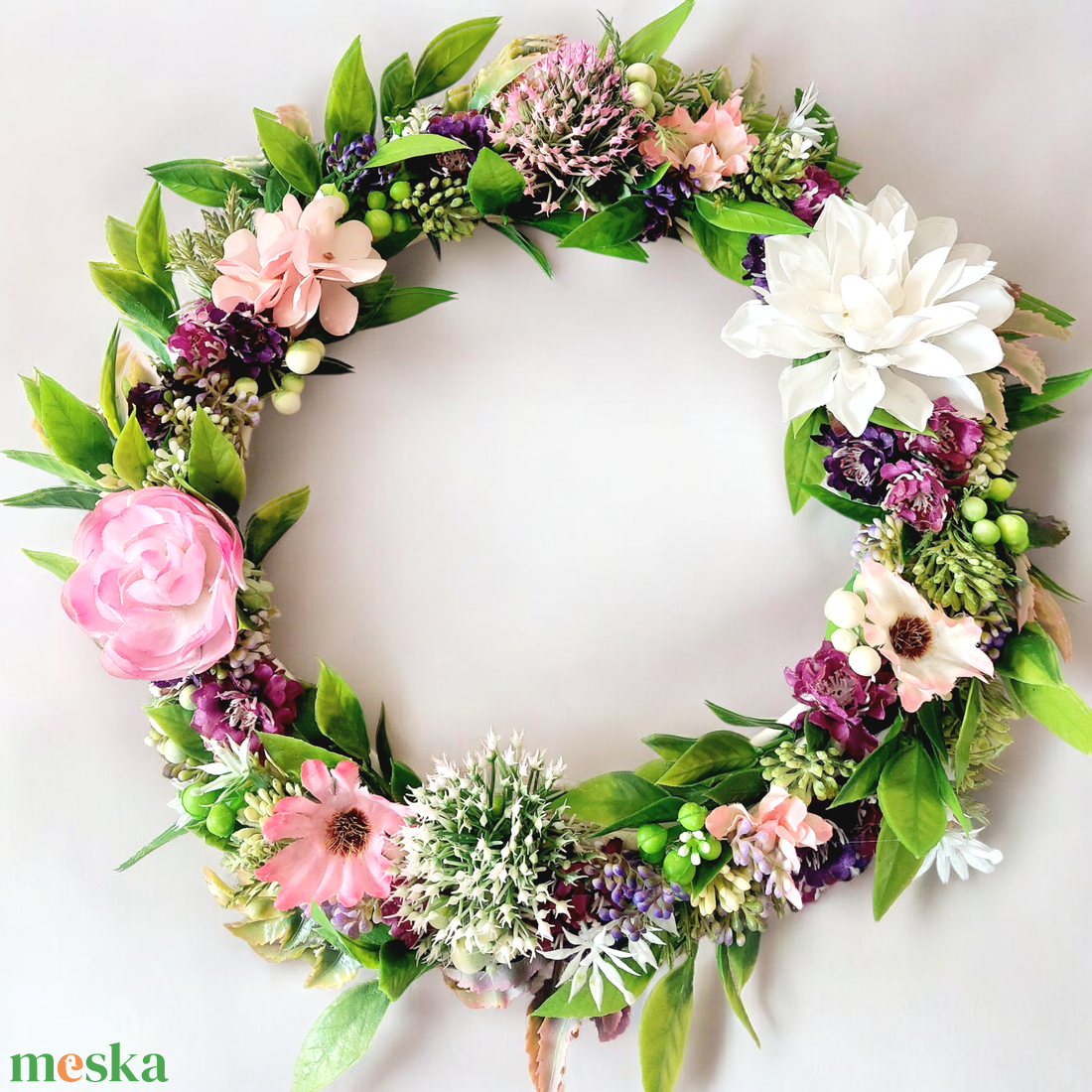 Romantikus elegancia  ajtódísz ! - otthon & életmód - dekoráció - ajtó- és ablak dekoráció - ajtódísz & kopogtató - Meska.hu