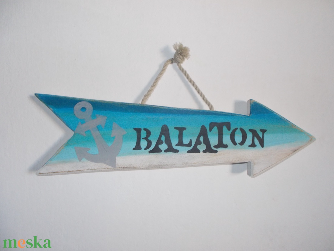Balaton dekorációs nyíl - otthon & életmód - dekoráció - dísztárgy - Meska.hu Balaton dekorációs nyíl - otthon & életmód - dekoráció - dísztárgy - Meska.hu