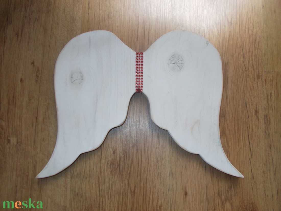 Nagy angyalszárny  - otthon & életmód - dekoráció - ajtó- és ablak dekoráció - ajtódísz & kopogtató - Meska.hu