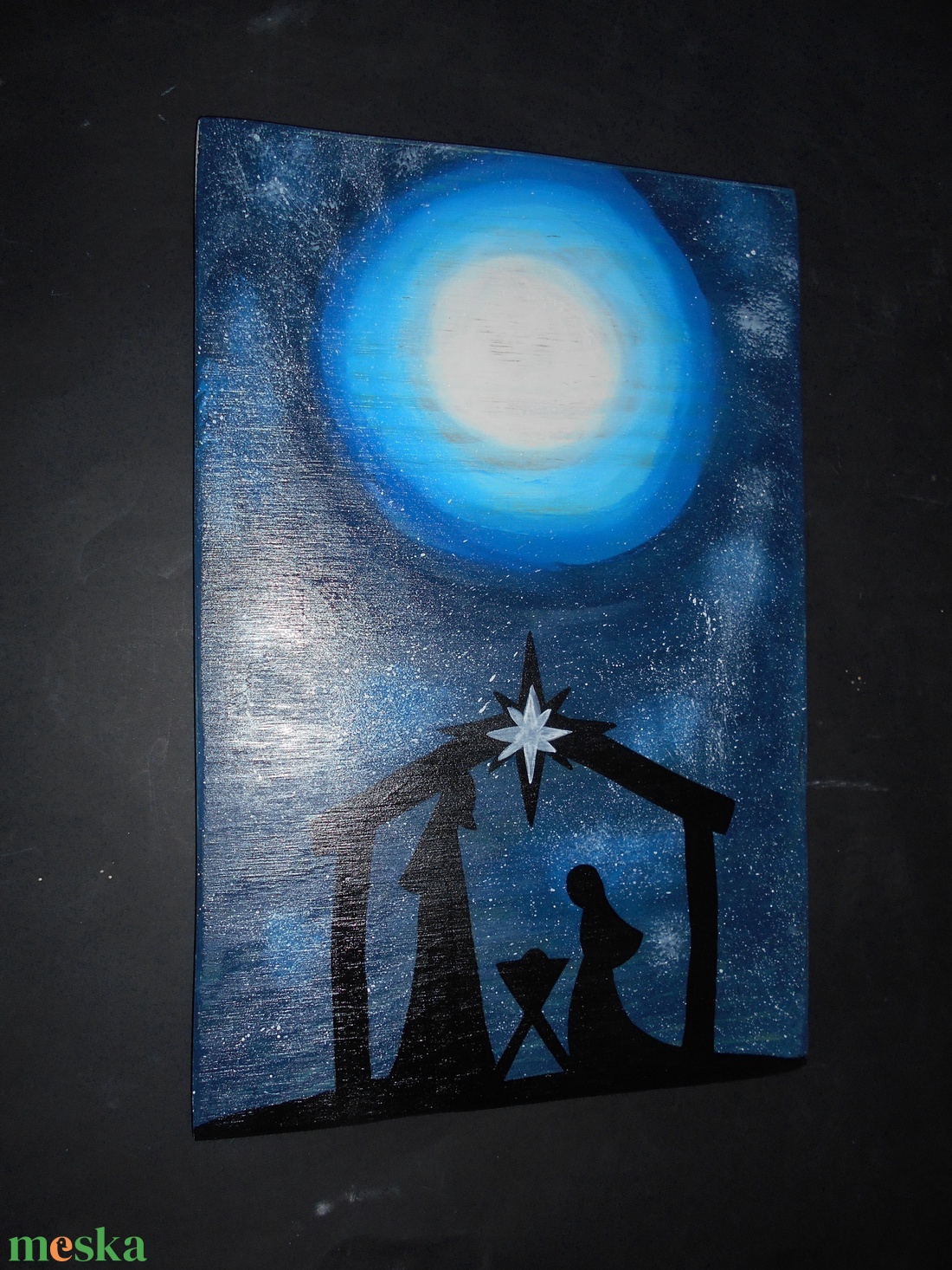 Karácsony este   - otthon & életmód - dekoráció - fali és függő dekoráció - falra akasztható dekor - Meska.hu  Karácsony este   - otthon & életmód - dekoráció - fali és függő dekoráció - falra akasztható dekor - Meska.hu