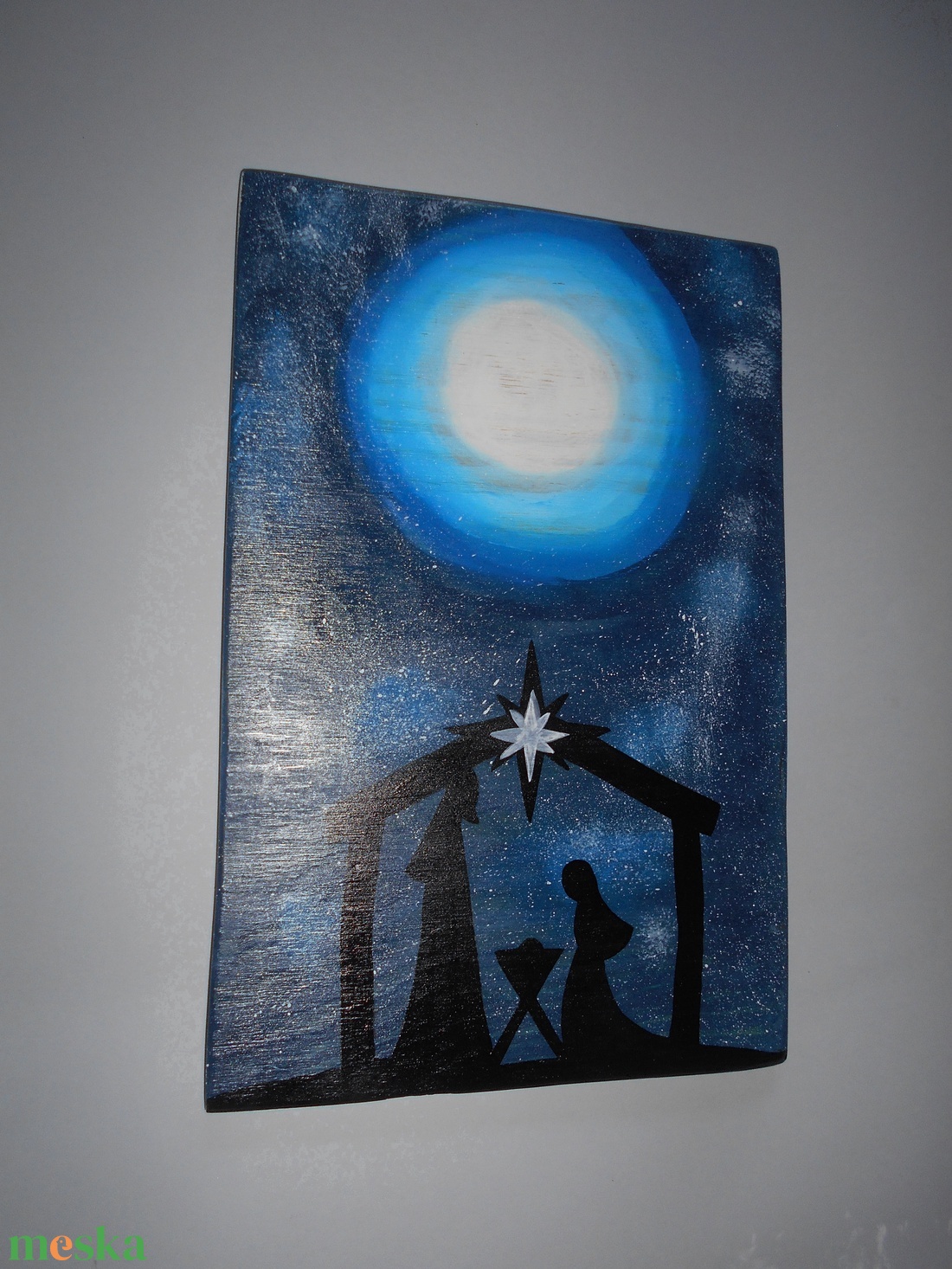 Karácsony este   - otthon & életmód - dekoráció - fali és függő dekoráció - falra akasztható dekor - Meska.hu  Karácsony este   - otthon & életmód - dekoráció - fali és függő dekoráció - falra akasztható dekor - Meska.hu