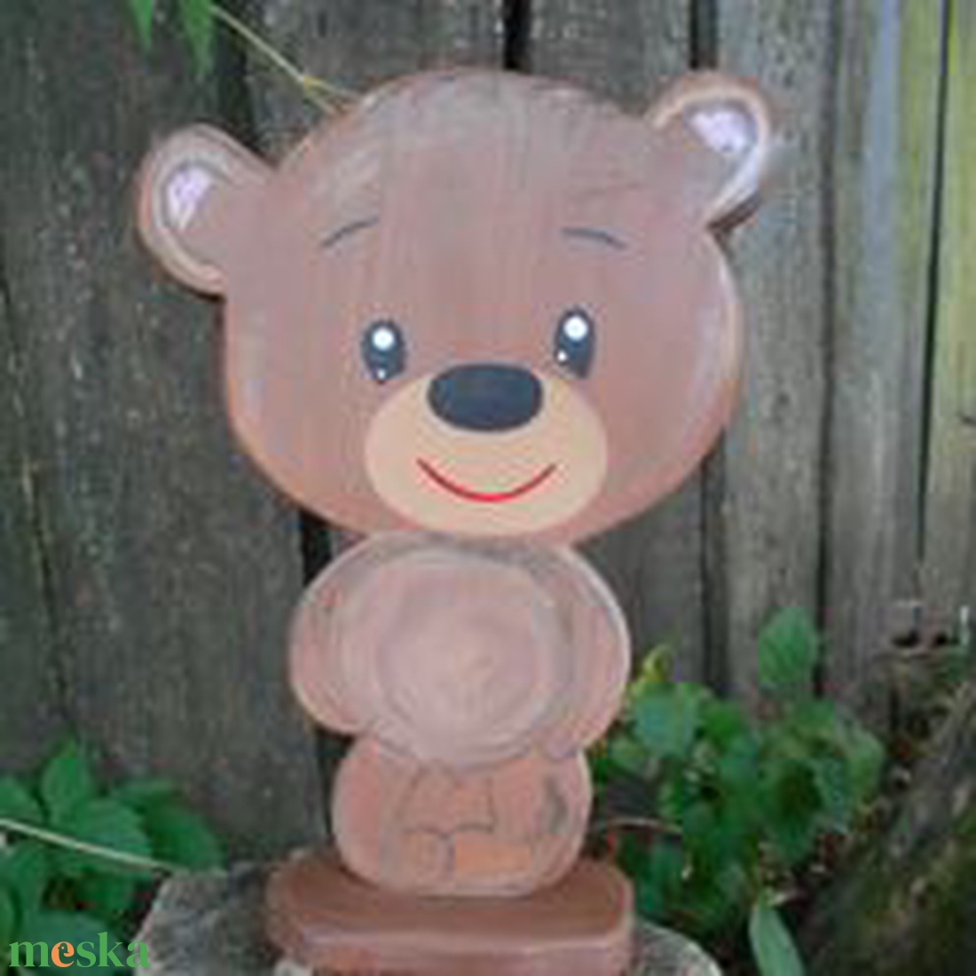 Fali akasztható maci medve - otthon & életmód - dekoráció - dísztárgy - Meska.hu