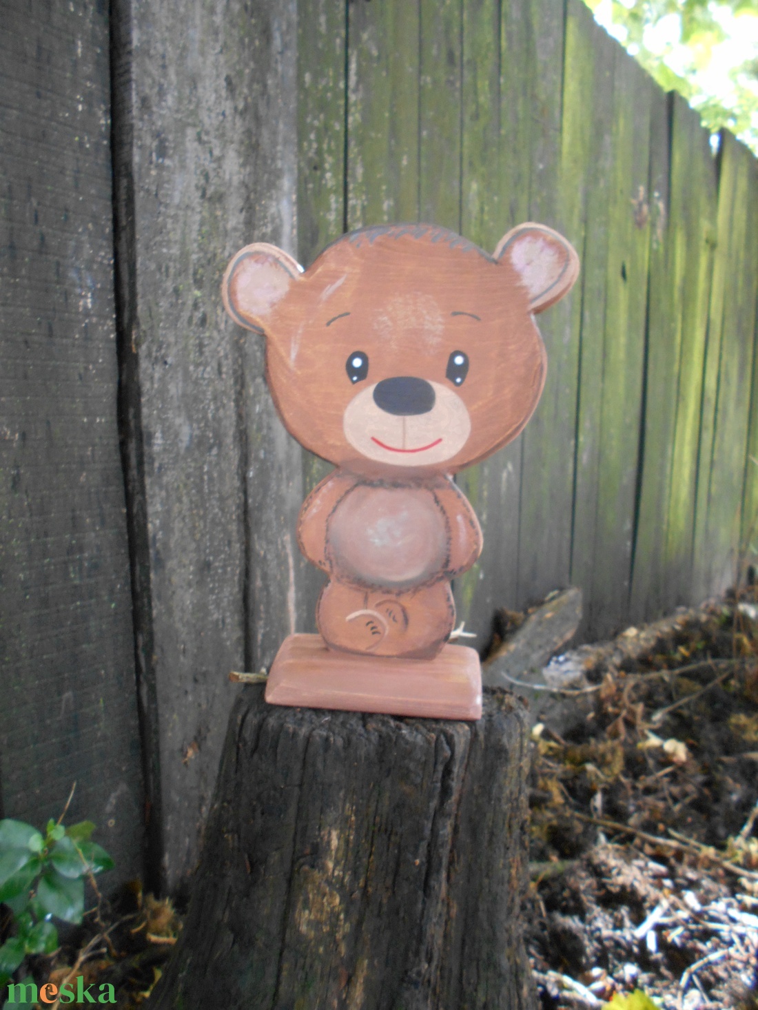 Fali akasztható maci medve - otthon & életmód - dekoráció - dísztárgy - Meska.hu