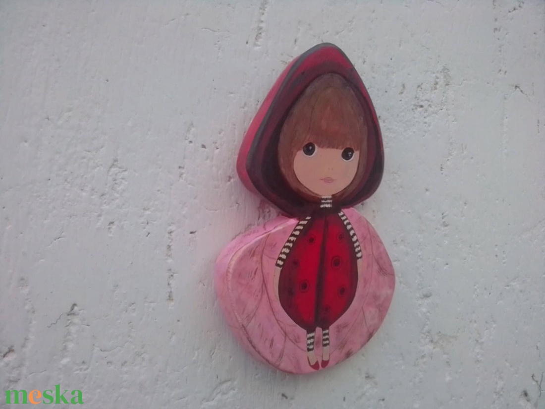 Katica kislány - otthon & életmód - dekoráció - dísztárgy - Meska.hu