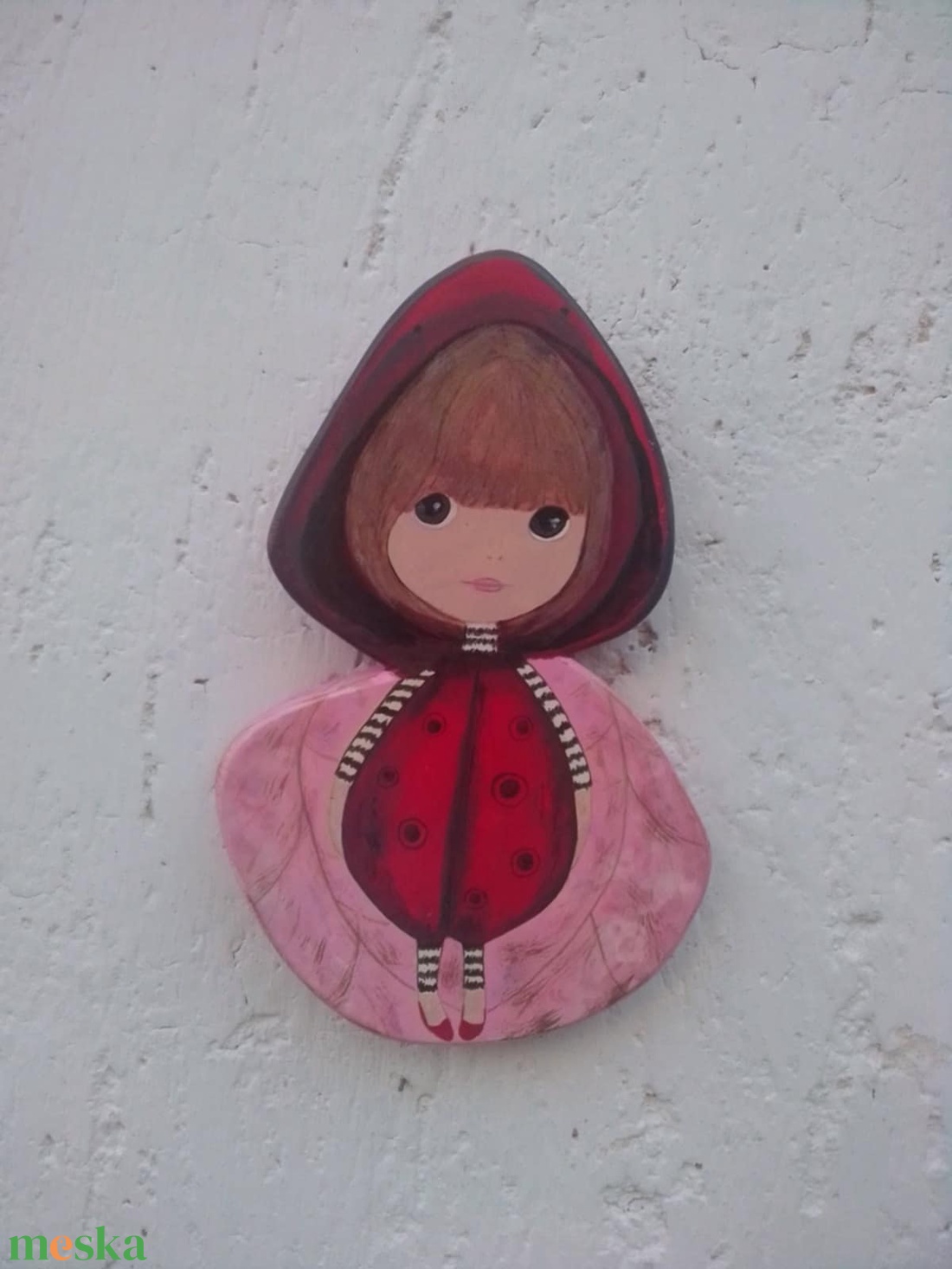 Katica kislány - otthon & életmód - dekoráció - dísztárgy - Meska.hu