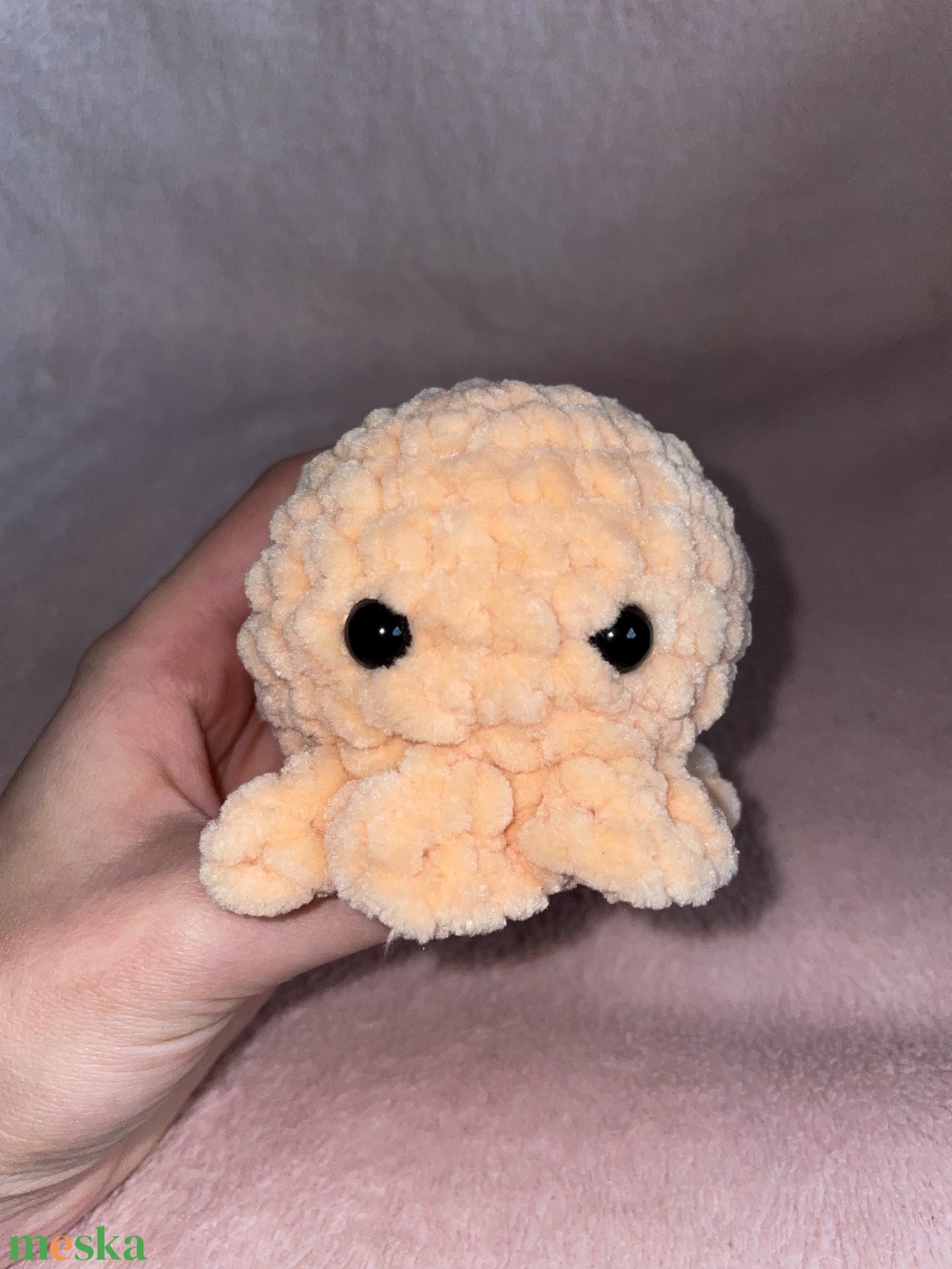 Horgolt Polip - játék & sport - plüssállat & játékfigura - polip - Meska.hu