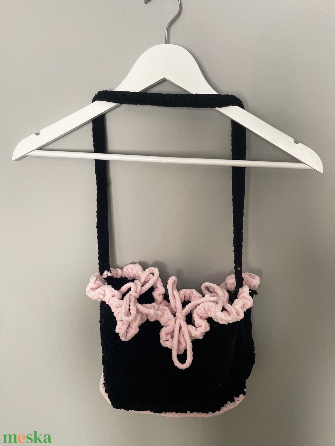 Horgolt táska - táska & tok - kézitáska & válltáska - kézitáska - Meska.hu