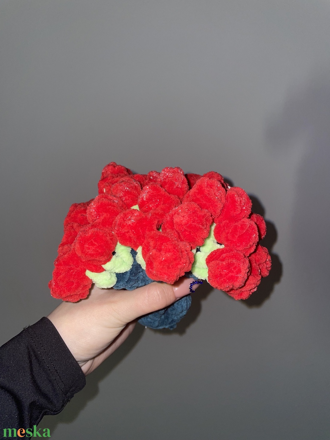 Kihajthatós rózsacsokor -  - Meska.hu