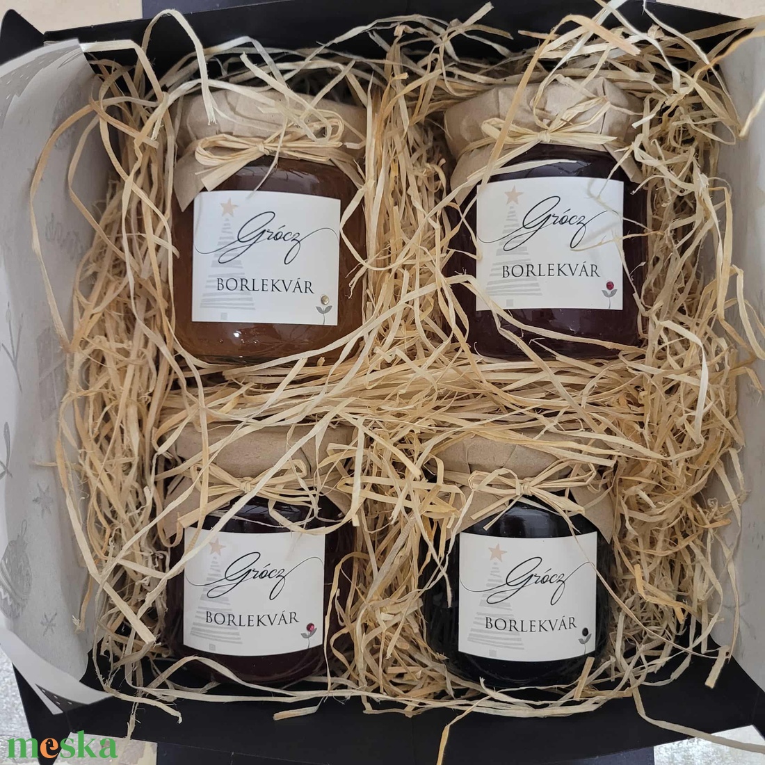 Borlekvár válogatás - élelmiszer - gourmet ajándékcsomag - Meska.hu