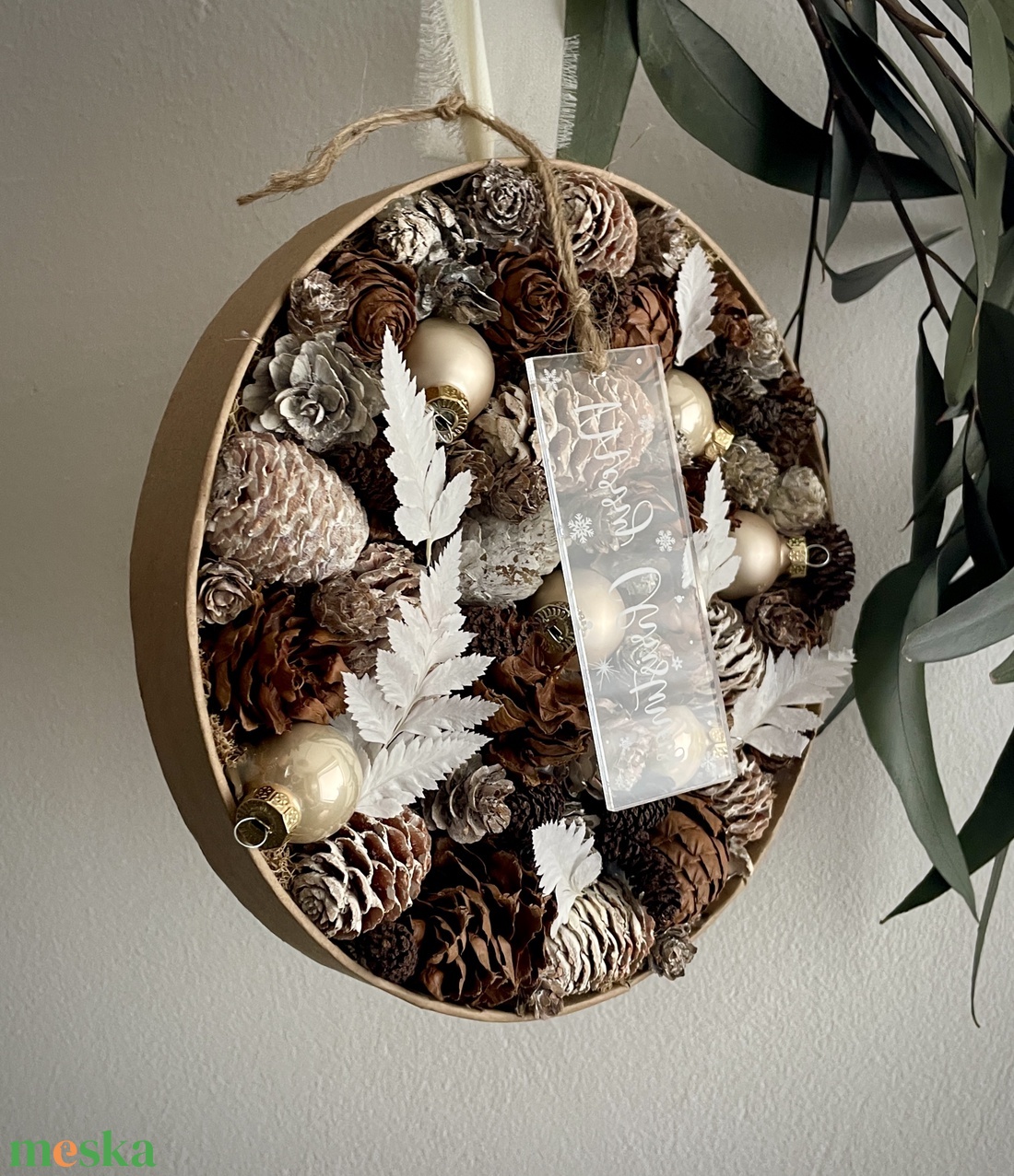 Karácsonyi ajtódísz-IVORY - karácsony - karácsonyi lakásdekoráció - karácsonyi ajtódíszek - Meska.hu Karácsonyi ajtódísz-IVORY - karácsony - karácsonyi lakásdekoráció - karácsonyi ajtódíszek - Meska.hu
