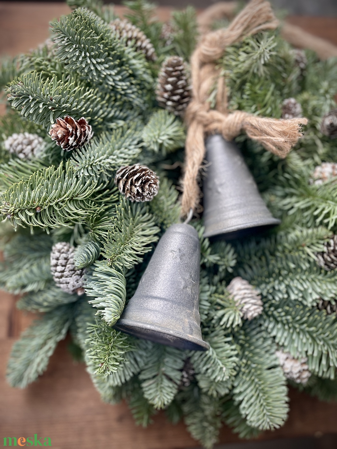 Karácsonyi, élő fenyős kopogtató-Rustic Pine - karácsony - karácsonyi lakásdekoráció - karácsonyi ajtódíszek - Meska.hu Karácsonyi, élő fenyős kopogtató-Rustic Pine - karácsony - karácsonyi lakásdekoráció - karácsonyi ajtódíszek - Meska.hu