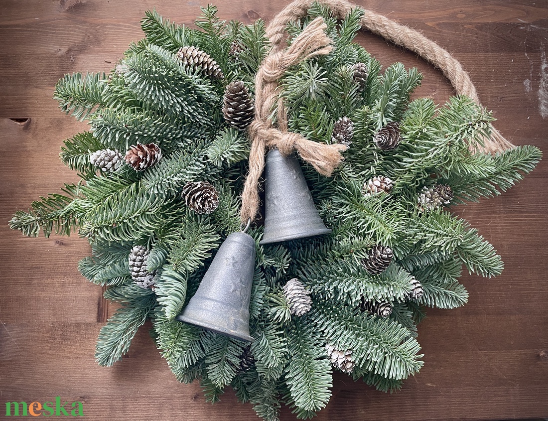 Karácsonyi, élő fenyős kopogtató-Rustic Pine - karácsony - karácsonyi lakásdekoráció - karácsonyi ajtódíszek - Meska.hu Karácsonyi, élő fenyős kopogtató-Rustic Pine - karácsony - karácsonyi lakásdekoráció - karácsonyi ajtódíszek - Meska.hu