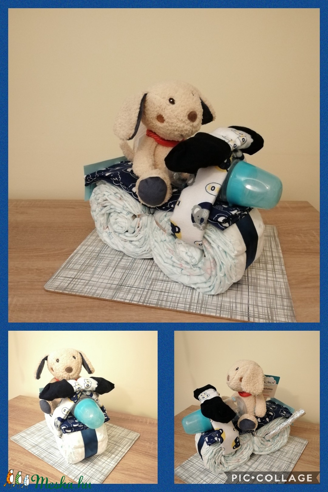 Motoros pelenkatorta  - játék & sport - Meska.hu