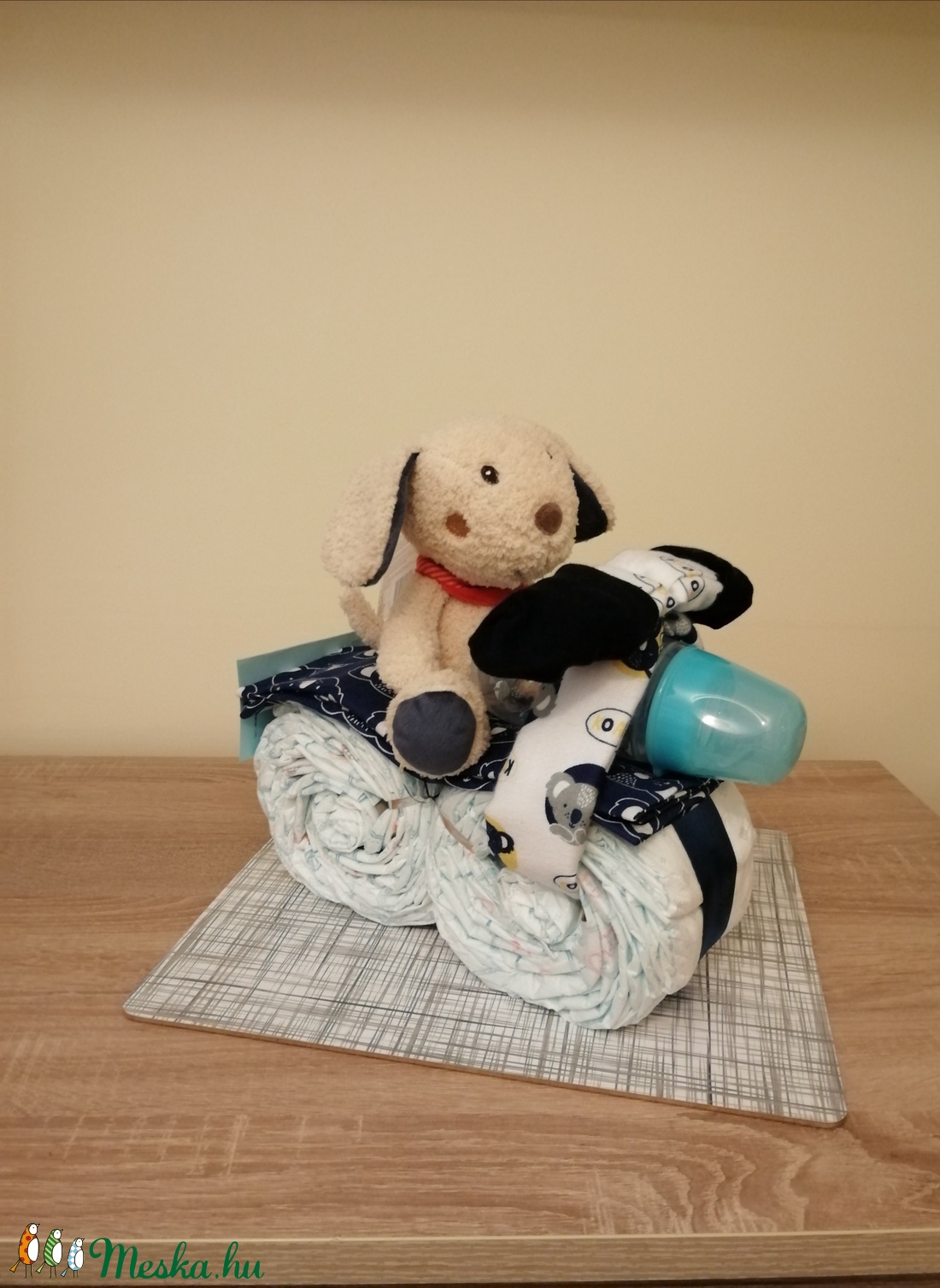 Motoros pelenkatorta  - játék & sport - Meska.hu