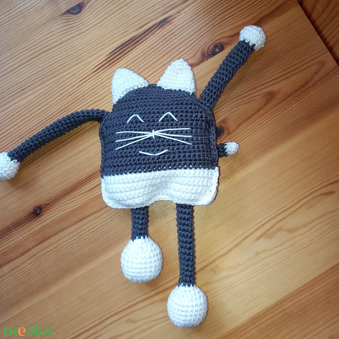 Cuki cica amigurumi játék - játék & sport - plüssállat & játékfigura - cica - Meska.hu Cuki cica amigurumi játék - játék & sport - plüssállat & játékfigura - cica - Meska.hu