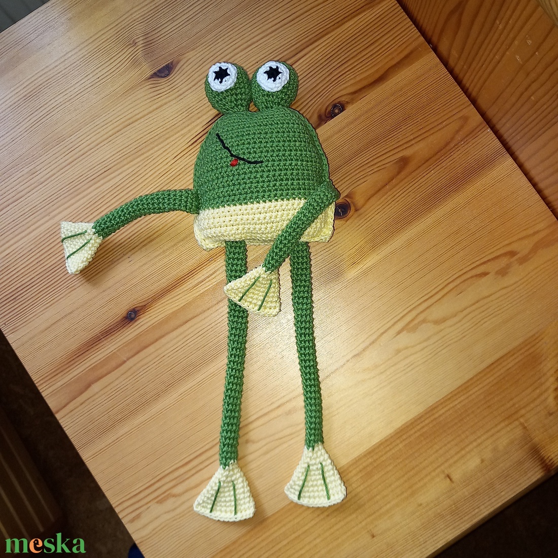 Breki amigurumi játék - játék & sport - plüssállat & játékfigura - béka - Meska.hu Breki amigurumi játék - játék & sport - plüssállat & játékfigura - béka - Meska.hu