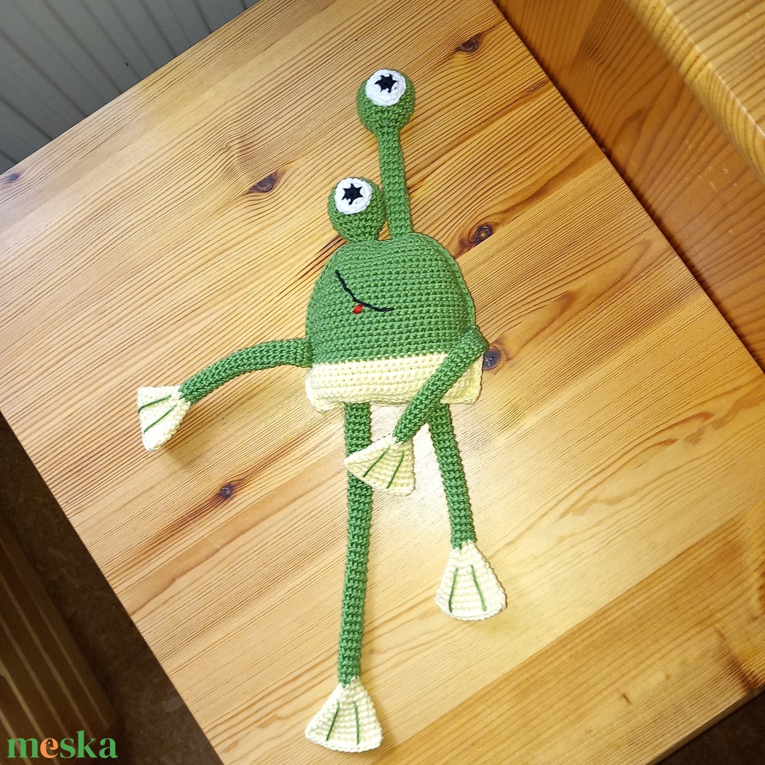Breki amigurumi játék - játék & sport - plüssállat & játékfigura - béka - Meska.hu Breki amigurumi játék - játék & sport - plüssállat & játékfigura - béka - Meska.hu