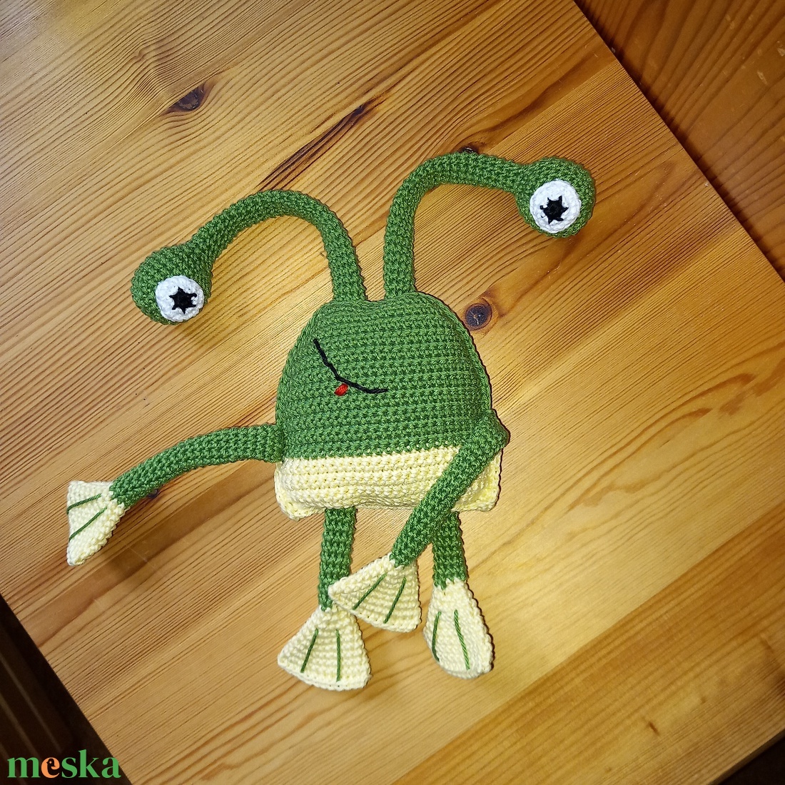 Breki amigurumi játék - játék & sport - plüssállat & játékfigura - béka - Meska.hu Breki amigurumi játék - játék & sport - plüssállat & játékfigura - béka - Meska.hu