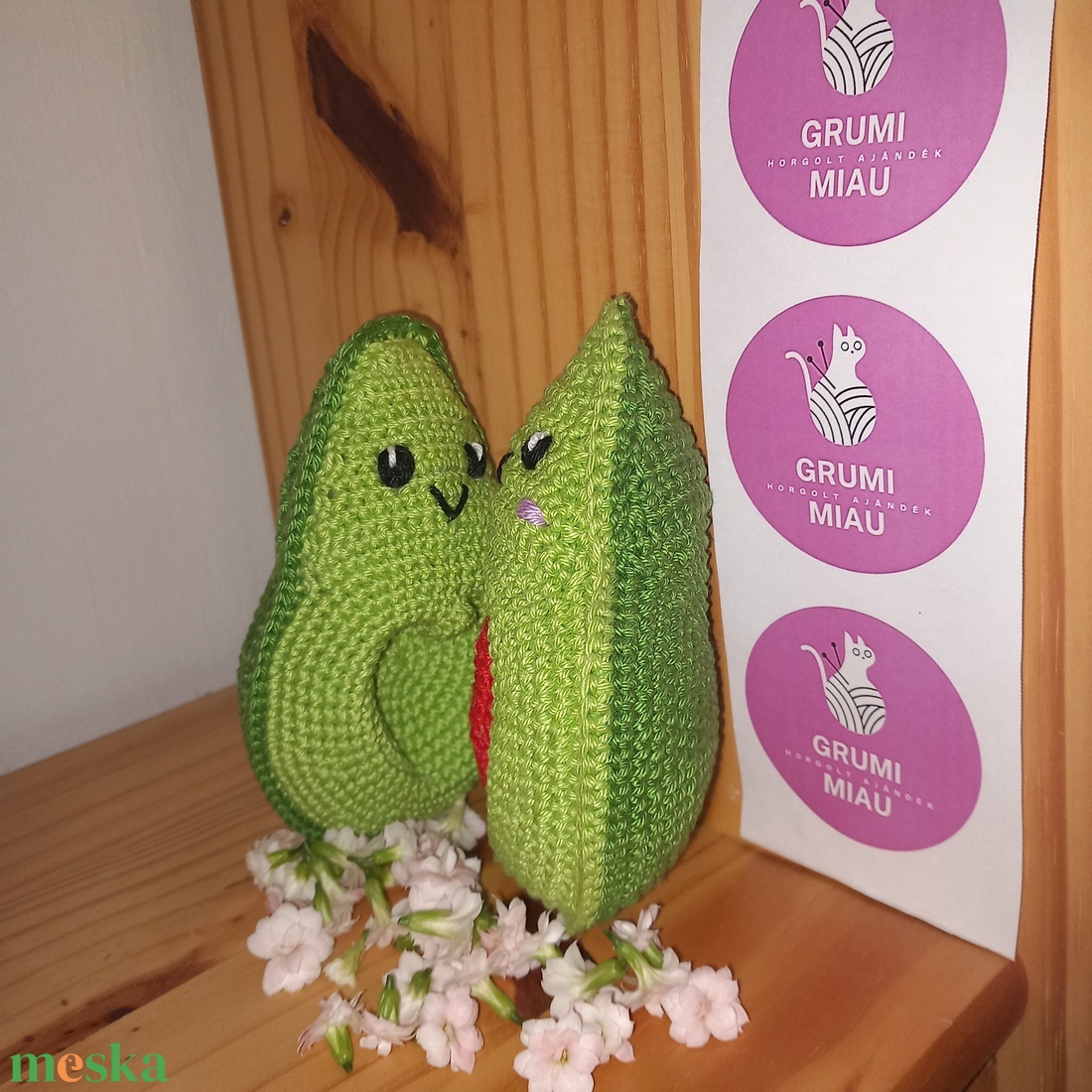Szivecskés avokádó bababejelentő - játék & sport - babalátogató ajándékcsomag - Meska.hu Szivecskés avokádó bababejelentő - játék & sport - babalátogató ajándékcsomag - Meska.hu