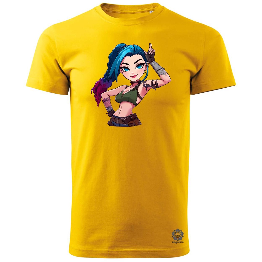 Jinx matrica v9 férfi póló - ruha & divat - férfi ruha - póló - Meska.hu