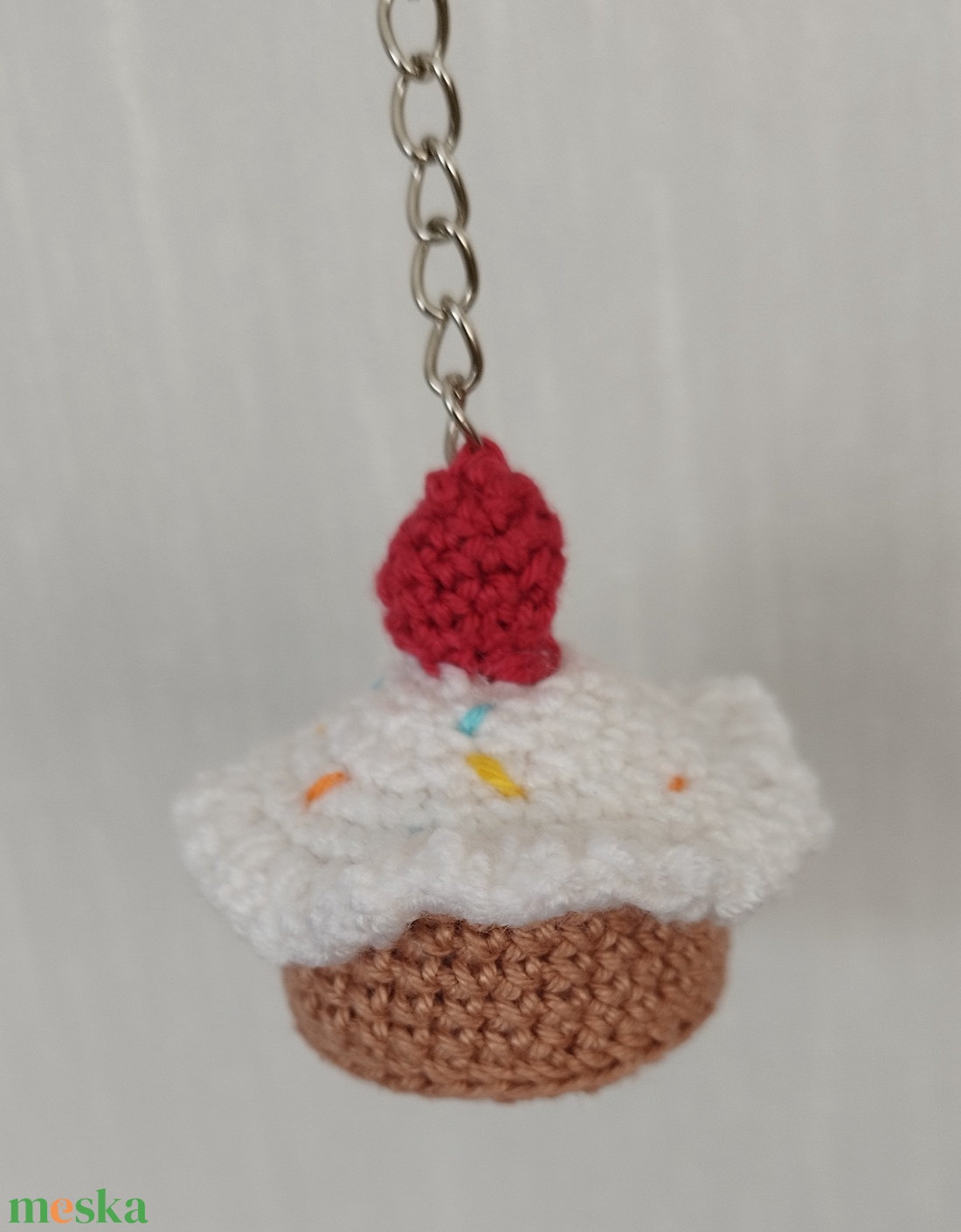 Horgolt muffin kulcstartó - táska & tok - kulcstartó & táskadísz - kulcstartó - Meska.hu Horgolt muffin kulcstartó - táska & tok - kulcstartó & táskadísz - kulcstartó - Meska.hu