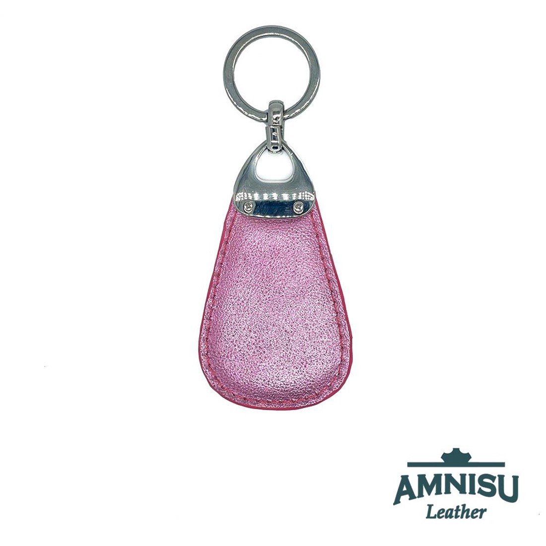 Metál rózsaszín csepp alakú kristály köves kulcstartó H4001 - táska & tok - kulcstartó & táskadísz - kulcstartó - Meska.hu