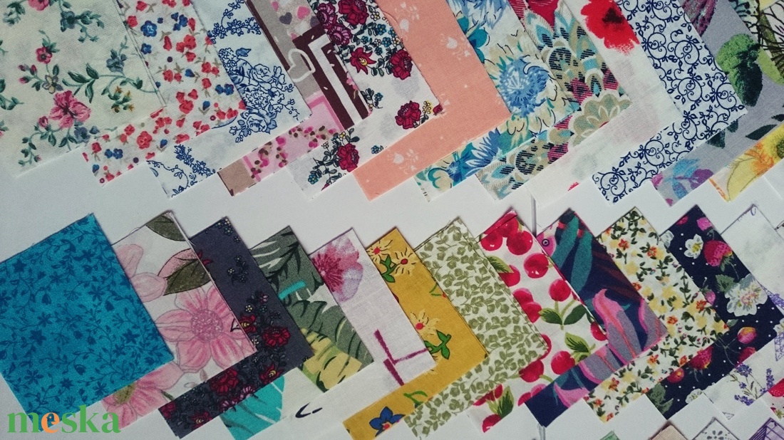 100 db Növény mintás patchwork 8x8 cm pamutvászon csomag Nöb - kellékek & szerszámok - méteráru - anyagcsomag - Meska.hu 100 db Növény mintás patchwork 8x8 cm pamutvászon csomag Nöb - kellékek & szerszámok - méteráru - anyagcsomag - Meska.hu