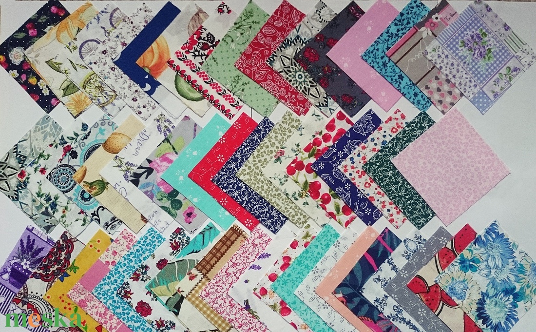 100 db Növény mintás patchwork 10x10 cm pamutvászon csomag - kellékek & szerszámok - méteráru - anyagcsomag - Meska.hu 100 db Növény mintás patchwork 10x10 cm pamutvászon csomag - kellékek & szerszámok - méteráru - anyagcsomag - Meska.hu