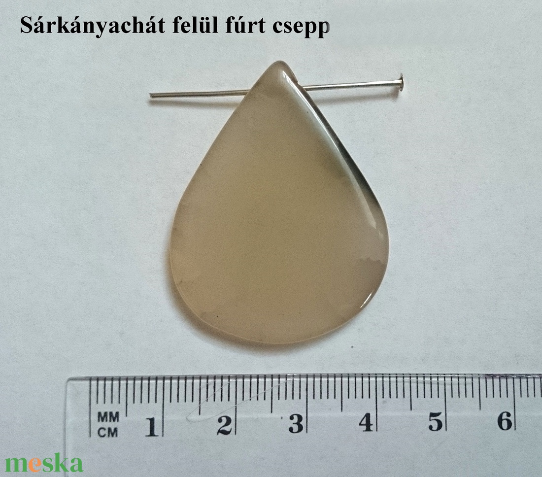 Sárkány achát felül fúrt ásvány medál kaboson - kellékek & szerszámok - gyöngyfűzés kellékek - cabochon - Meska.hu Sárkány achát felül fúrt ásvány medál kaboson - kellékek & szerszámok - gyöngyfűzés kellékek - cabochon - Meska.hu